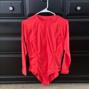 NWT: long sleeve Athleta swimsuit
